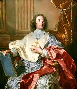 Hyacinthe Rigaud Portrait of Charles de Saint-Albin, Archbishop of Cambrai oil painting on canvas